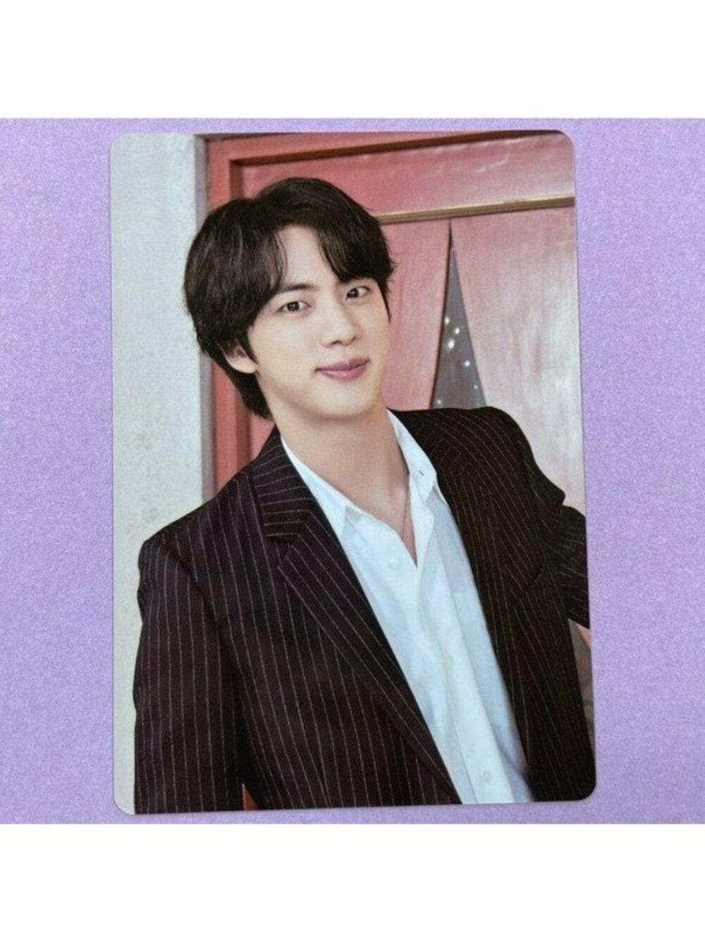BTS Jin Permission To Dance Mini Official Photocard 1/8